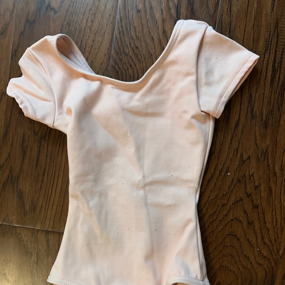 Pink leotard